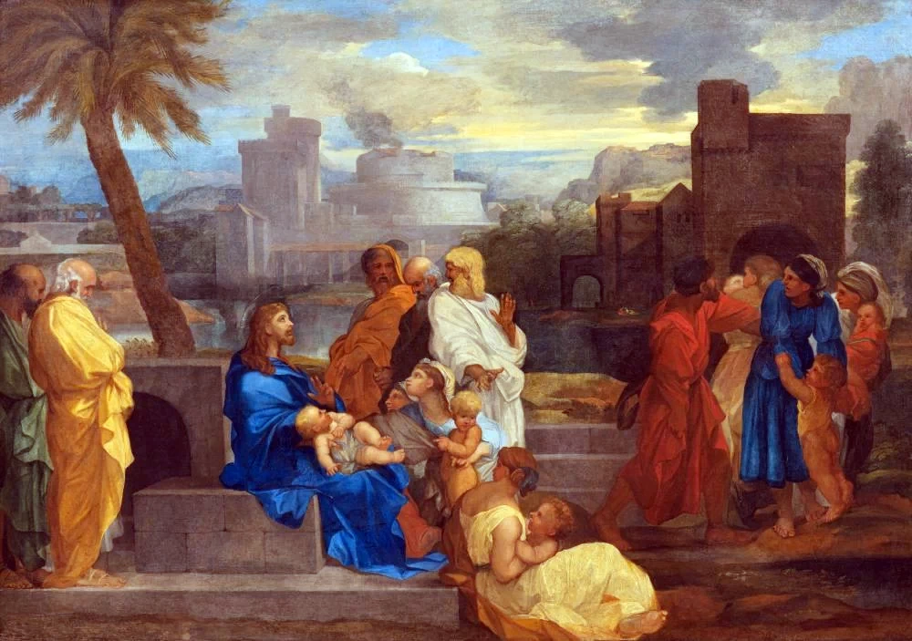 Cristo riceve i bambini